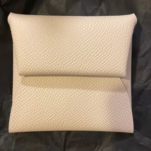 Bastia verso change purse, Nata/sesame